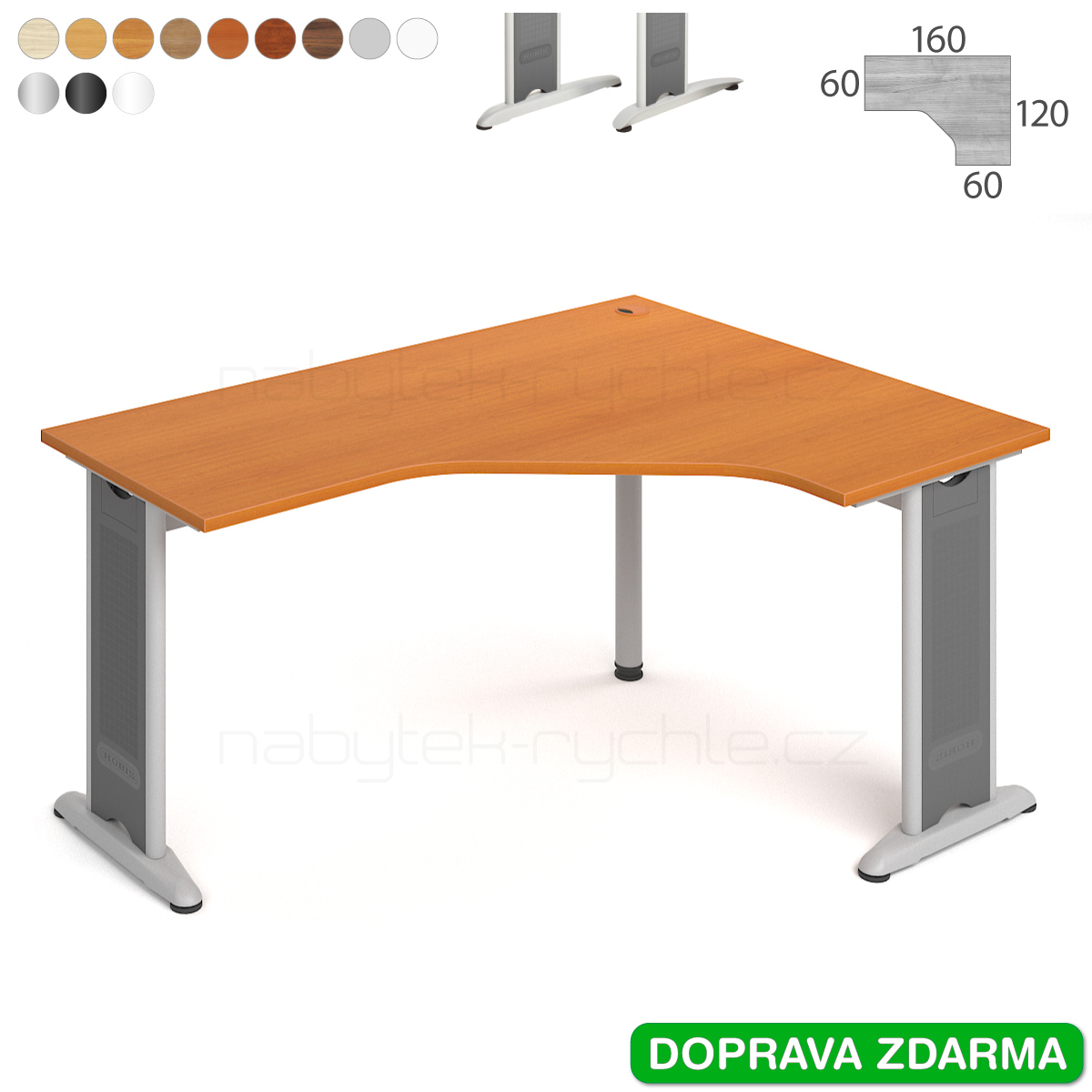 FEV 60 L Hobis Flex - Stůl 160 x 120
