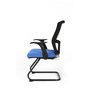 Židle Themis Meeting modrá - Boční pohled