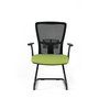 Židle Themis Meeting zelená - Čelní pohled