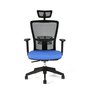 Židle Themis SP modrá - Čelní pohled