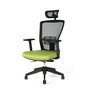 Židle Themis SP zelená - Čelní boční pohled