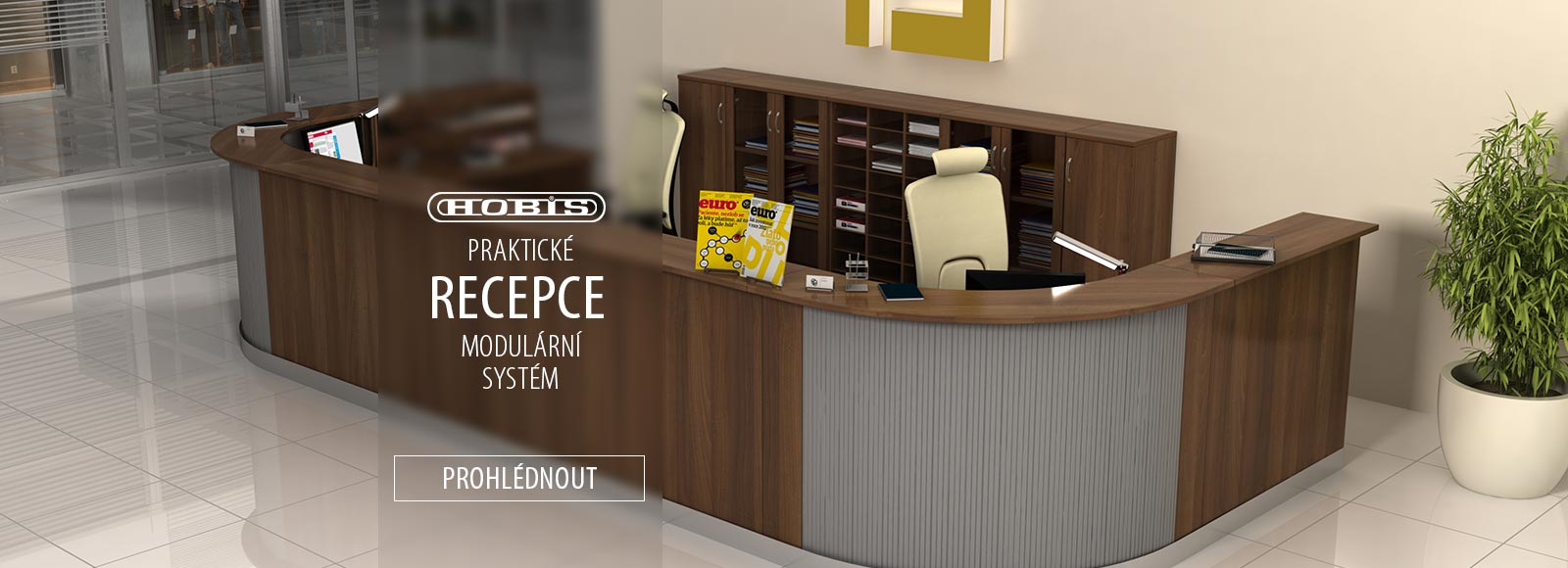 Kancelářské recepce Hobis