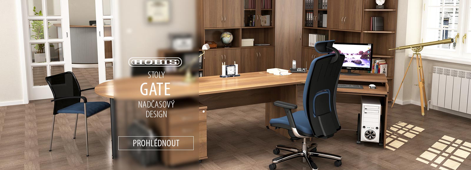 Kancelářské stoly Hobis Gate